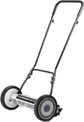 American Lawn Mower Company 1204-14 14-Inch 4-Blade Push Reel Lawn Mower, Red