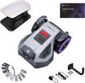 ANTHBOT M5 Robot Lawn Mower 1/8 Acre, Dual Vision+Full-Band RTK Robotic Lawnmower, No Perimeter Wire, App Control Obstacle Avoidance, 45% Slope