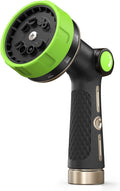 RAINPOINT Garden Hose Nozzle Heavy Duty, 100% Metal Thumb Control Spray Nozzles for Garden Hose High Pressure