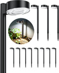 ELECLINK Solar Outdoor Lights, 12 Pack Solar Pathway Lights Outdoor, Solar Powered Landscape Path Light with Larger LED Lens