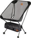 Camping Furniture, Naturehike YL08 Ultralight Camping Chair, 2.38 LBS Portable Backpacking Chair with Anti-Sinking Feet