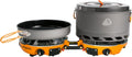 Camping Cookware Set, Jetboil Genesis Basecamp Backpacking and Camping Stove Cooking System with Camping Cookware