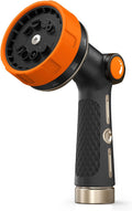 RAINPOINT Garden Hose Nozzle Heavy Duty, 100% Metal Thumb Control Spray Nozzles for Garden Hose High Pressure