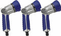 Orbit 3-Pack Orbit 26700 8-Jet Max Watering Gun, Multi-Pattern Heavy-Duty Garden Hose Nozzle, 30% Increased Flow Rate