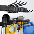 UUP 48" Garage Tool Organizer Wall Mount, 440lbs Garden Garage Storage Garage Organization with Adjustable Heavy Duty Hanging Hooks