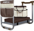 Aimerla Garden Kneeler & Seat, K5 Foldable Kneeler Seat, Heavy Duty (Detachable Cloud Kneeler Pad), Garden Stool, 2 Large Tool Bags