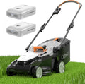 Litheli Cordless Lawn Mower 13 Inch, U20 Handy+ 20V Electric Lawn Mowers for Garden, Yard and Farm, 5 Heights Adjustment, Light Weight