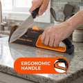 Sharp Pebble 5 Precision Adjust Knife Sharpener- 3-Stage Premium Kitchen Knife Sharpener to Repair, Restore & Polish Blades by Sharp Pebble