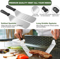EWFEN 35PCS Griddle Accessories Kit, Flat Top Grill Accessories Set for Blackstone and Camp Chef, Grill Spatula Set with Enlarged Spatulas