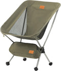 Camping Furniture, Naturehike YL08 Ultralight Camping Chair, 2.38 LBS Portable Backpacking Chair with Anti-Sinking Feet
