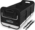 Simniam Large Trunk Organizer for Car, Foldable Multi Compartment Car Trunk Organizer with 2 Retractable Straps, Suitable for All Kinds of Cars, SUV