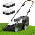 Litheli Cordless Lawn Mower 13 Inch, U20 Handy+ 20V Electric Lawn Mowers for Garden, Yard and Farm, 5 Heights Adjustment, Light Weight