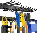 UUP 48" Garage Tool Organizer Wall Mount, 440lbs Garden Garage Storage Garage Organization with Adjustable Heavy Duty Hanging Hooks