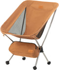 Camping Furniture, Naturehike YL08 Ultralight Camping Chair, 2.38 LBS Portable Backpacking Chair with Anti-Sinking Feet