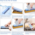 Intelitopia Complete Knife Sharpening Stone Set, Dual Grit Whetstone 400/1000 3000/8000 Knife Sharpener with Leather Strop, Flattening Stone