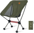 Camping Furniture, Naturehike YL08 Ultralight Camping Chair, 2.38 LBS Portable Backpacking Chair with Anti-Sinking Feet