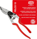 Garden Pruning Tool, Felco F5 Pruning Shears, 8.9" All Steel Large Swiss-Made Garden Clippers| Hand Pruners for Garden & Landscape
