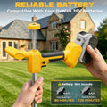 Stand Up Weed Puller, Ecarke Brushless Electric Weed Puller, Compatible with DeWalt 20V Battery