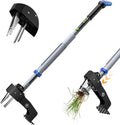 Stand Up Weed Puller, Weed Puller Tool, 4-Claw Steel Head Stand Up Weeder, 39"-46" Adjustable Handle & Easy Eject, Root Weed Remover for Dandelion