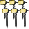 WENATY Solar Outdoor Lights, Solar Spot Lights Outdoor Waterproof IP65, 12 Pack Landscape Spotlights with 46 LEDs