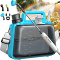 Tarden 2 Gallon Electric Garden Sprayer, Battery Powered Weed Sprayer with Telescopic Wand, 3 Adjustable Nozzles, Garden Sprayer with Collapsible Tank