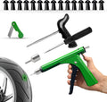 Tire Repair Kit, GRAND PITSTOP Tubeless Tire Gun Puncture Repair Kit with Mushroom Plug for Tyre Punctures and Flats on Cars, Motorcycles, ATV