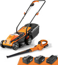 LawnMaster MEB1216K Electric Lawn Mower 16-Inch 12AMP