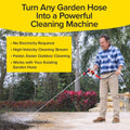 Garden Hose Nozzle, Pocket Hose Arrow, AS SEEN ON TV, Customizable Spray Nozzle from Powerful Jet Stream Cleaning to Gentle Garden Watering