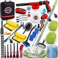 GASLIKE Car Cleaning Kit, 56Pcs Car Wash Cleaning Kit with Foam Gun, Car Wash Brush with Long Handle, Car Detailing Kit