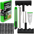 Rhino USA Tire Repair Kit (86-Piece) Professional Heavy Duty Tire Plug Kit to Fix Punctures & Patch Flats with Ease