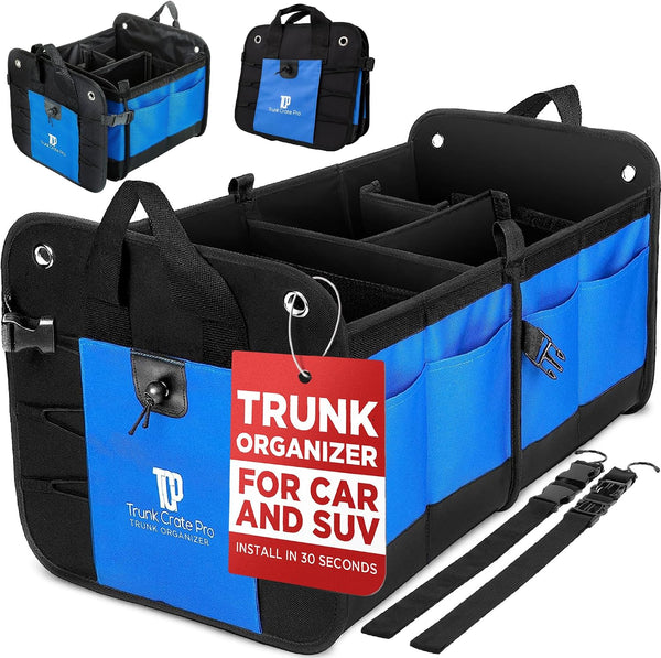 TRUNKCRATEPRO Trunk Organizer For Car, SUV, Truck