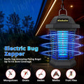 Mosquito Repellent Outdoor Lantern, Klahaite Bug Zapper Outdoor, Electric Mosquito Zapper, Fly Zapper Indoor Fly Traps