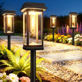 TuyLuxe Solar Outdoor Lights, Solar Pathway Lights Outdoor, 8 Pack Upgraded Solar Garden Lights Solar Powered, Solar Lights Outdoor Waterproof IP65
