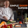 Sharp Pebble 5 Precision Adjust Knife Sharpener- 3-Stage Premium Kitchen Knife Sharpener to Repair, Restore & Polish Blades by Sharp Pebble