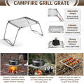 Joyfair Camping Cookware Set, 18Pcs Camping Cookware Mess Kit, Joyfair 7.8” Nonstick Camp Cooking Utensil Set (Pot, Pan, Kettle, Grill Grate)