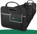 Tonmifr Car Trunk Organizer, Heavy-Duty Trunk Organizer & Multi-Compartment Storage Box for SUV/Sedan/Minivan, 600D Waterproof Oxford
