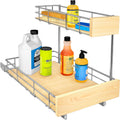 Home Storage Organizer, LYNK PROFESSIONAL® Pull Out Under Sink Kitchen Cabinet Organizer, 11.5 in. x 18 inch deep Drawer