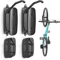 Garage Tool Organizer, monTEK Swivel Bike Wall Mount, Bike Hangers for Garage, Space-Saving Vertical Bike Rack