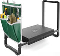 FLINTER Garden Kneeler & Seat, Garden Kneeler and Seat, 10.2" Wider Heavy Duty Thick Gardening Bench for Kneeling and Seat