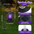 Qualirey Solar Outdoor Lights for Home, Garden and Outdoor Use