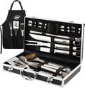 BBQ Grill Tool Set, Kaluns Grilling Accessories, Dad Gifts for Fathers Day, Mothers Day Grilling Gifts