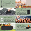 EWFEN 35PCS Griddle Accessories Kit, Flat Top Grill Accessories Set for Blackstone and Camp Chef, Grill Spatula Set with Enlarged Spatulas