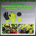 AudcaLight Garden Pruning Tool, 4-Pack Bypass Pruning Shears, Titanium Steel Blade, With Gardening Gloves, Shears Stainless