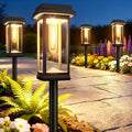 TuyLuxe Solar Outdoor Lights, Solar Pathway Lights Outdoor, 8 Pack Upgraded Solar Garden Lights Solar Powered, Solar Lights Outdoor Waterproof IP65