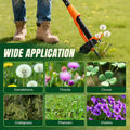 Crywag Weed Puller Tool, Stand Up Weed Puller with 4-Claw Steel Head, 39" Retractable Handle & Easy-Eject Mechanism for Dandelions, Clover & More