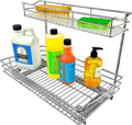 Home Storage Organizer, LYNK PROFESSIONAL® Pull Out Under Sink Kitchen Cabinet Organizer, 11.5 in. x 18 inch deep Drawer